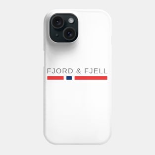 Norway Fjord & Mountains | Fjord & Fjell Phone Case