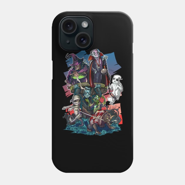 Monsters Phone Case by Raul_Picardo