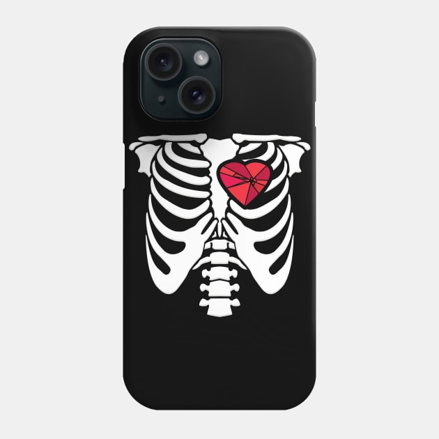 Broken Hearted Phone Case by Dawn Anthes