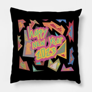 2023 Abstract Geometric Shapes Pillow