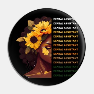 Black Dental Assistant Appreciation Week Pin