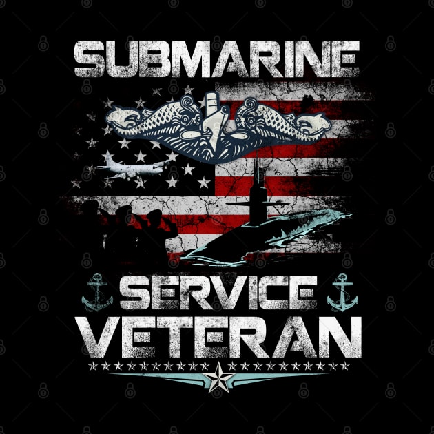 Submarines Service Veteran - Gift for Veterans Day 4th of July or Patriotic Memorial Day by Oscar N Sims