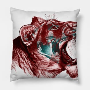 Lion 3D Pillow