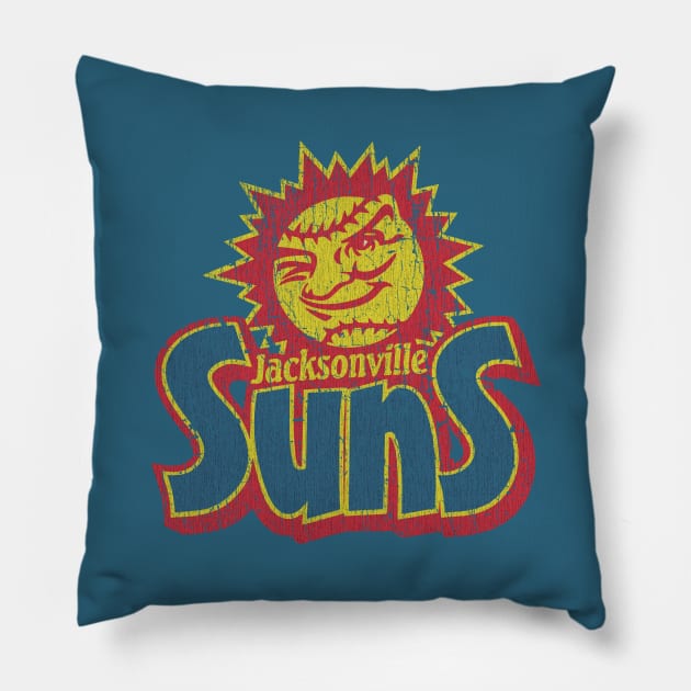 Jacksonville Suns 1962 Pillow by JCD666