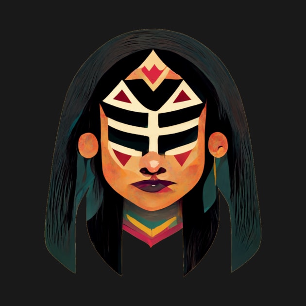 Mayan Warrior Woman 2 by Gorlith's Shoppe