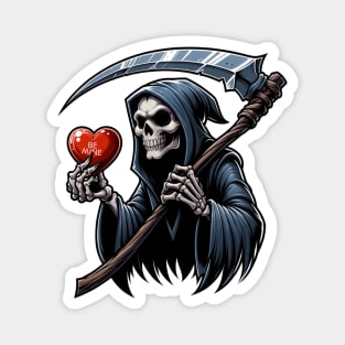 Valentine's Day Grim Reaper Magnet