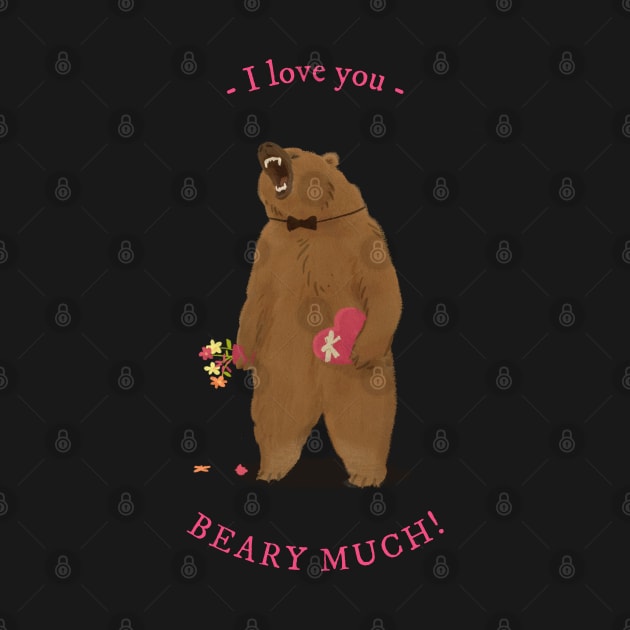Bear in love by sydorko
