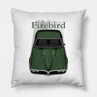 Pontiac Firebird Ram Air 1968 - Verdoro Green Pillow
