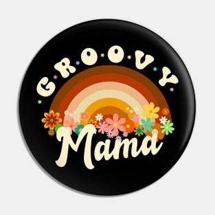 Groovy Mama Mother's Day Pin