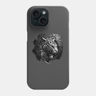 Tiger Emblem 3D Phone Case