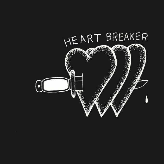 Heart Breaker (Black) by shopbetafishes