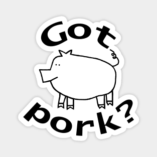 Got Pork Bbq Magnet