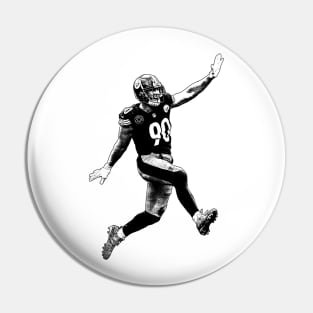 T.J. Watt Vintage Pin