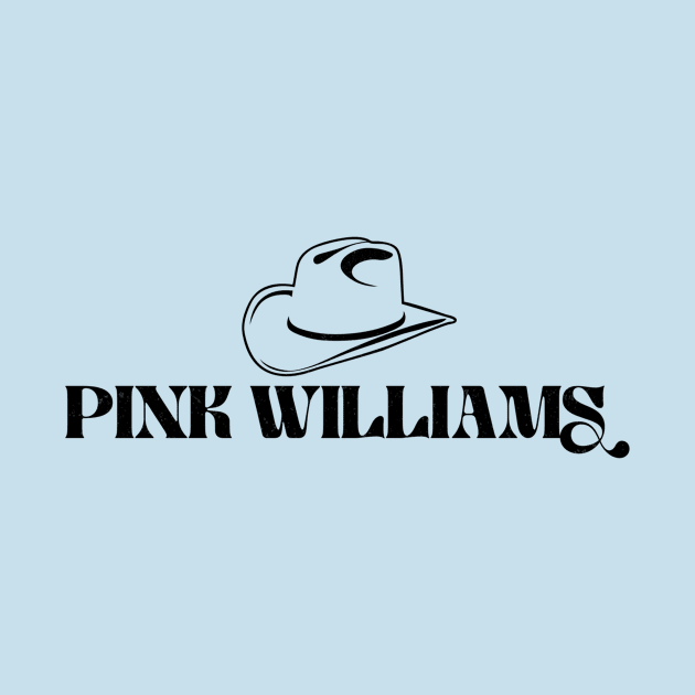 Pink Williams Name Logo (Distressed) by Pink's Mercantile  