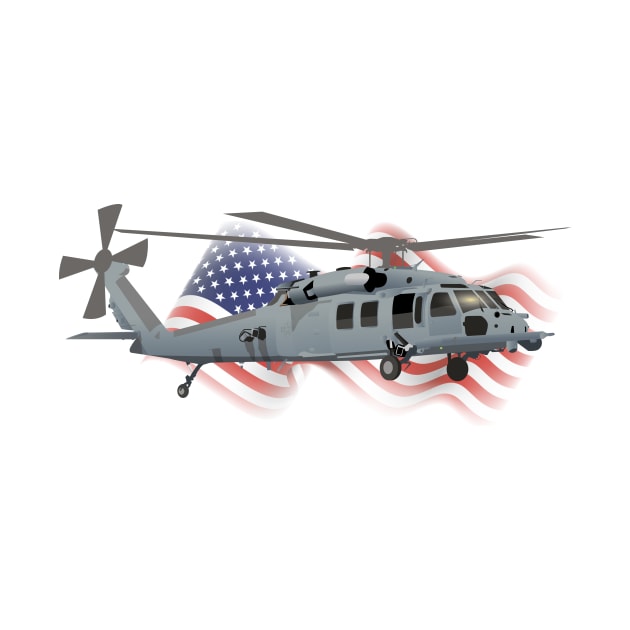 HH-60 Pave Hawk Military Helicopter by NorseTech