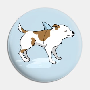 Shark Dog Pin