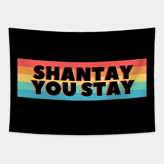 Shantay you Stay - Rainbow Tapestry by euheincaio