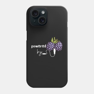 Powered by Blackberries Phone Case