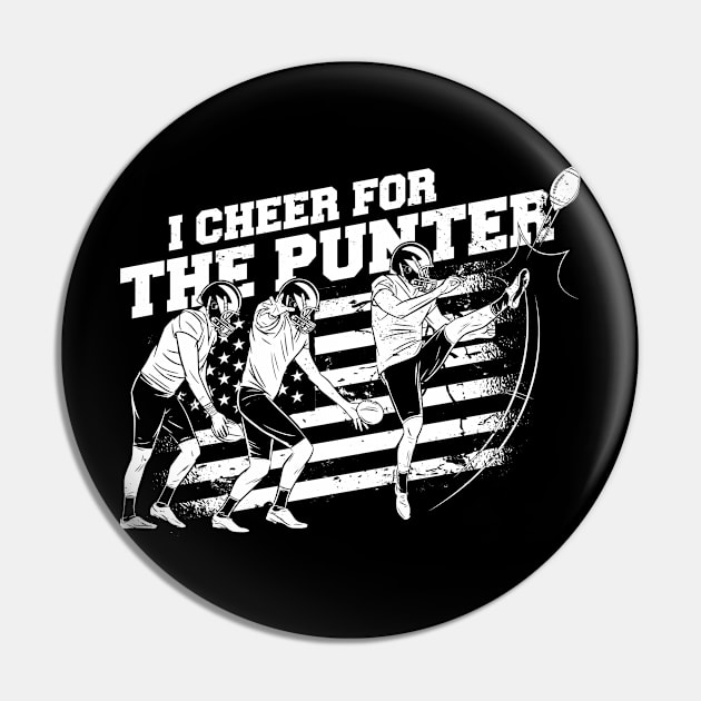 I cheer for the punter Pin by pabrun