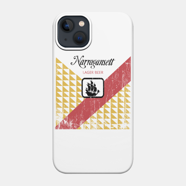 Narragansett label from Jaws, distressed - Jaws - Phone Case