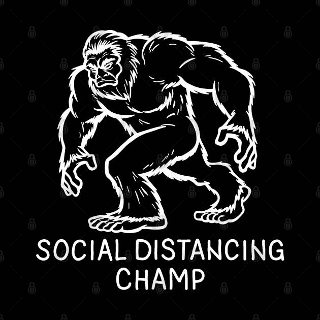 Bigfoot Social Distancing World Champ by valentinahramov