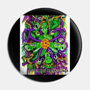 Mardi Gras beads party dinks gumbo Pin