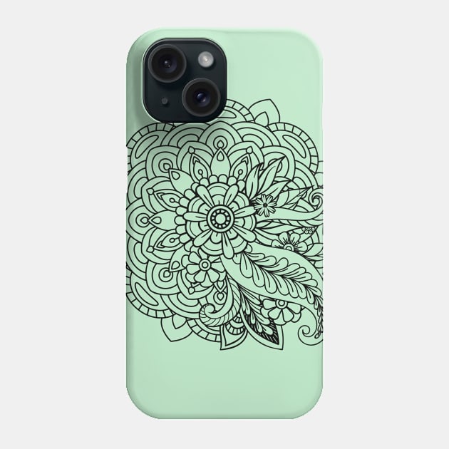 Floral Decorative Phone Case by Shop Ovov