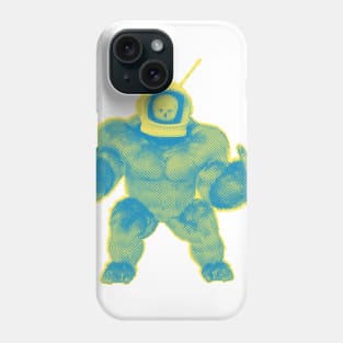 Robot Monster half tone Phone Case