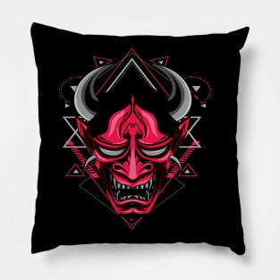 hanya mask japan Pillow