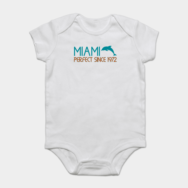 Miami Dolphins Baby Bodysuit