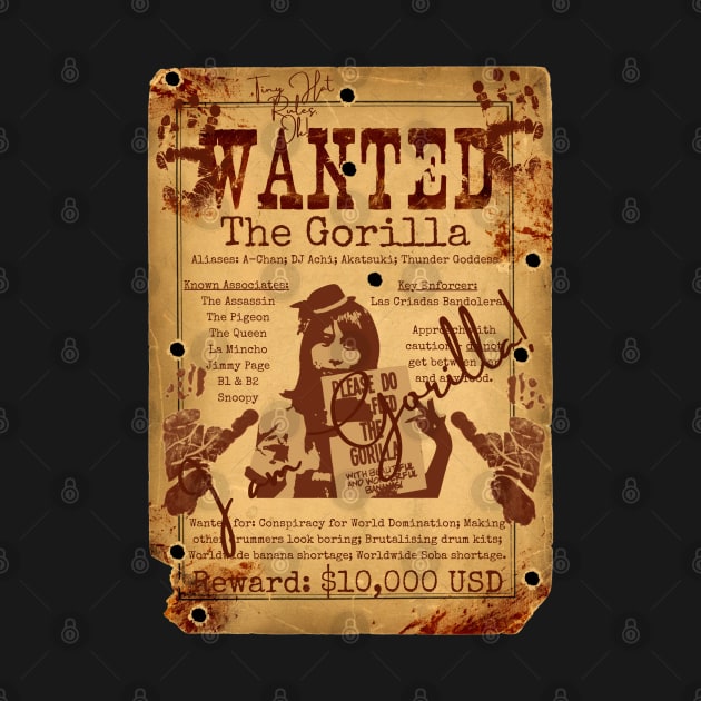 The Gorilla Wanted Poster by Daz Art & Designs