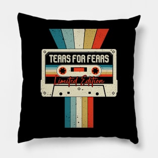 Graphic Tears For Fears Proud Name Cassette Tape Vintage Birthday Gifts Pillow