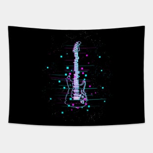 Glitch Guitar 1 Tapestry