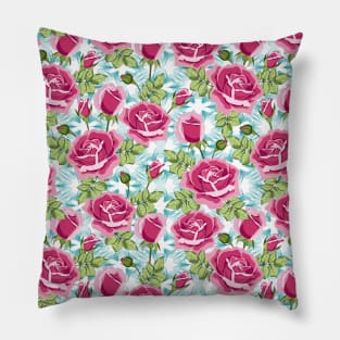 Roses Pattern Pillow