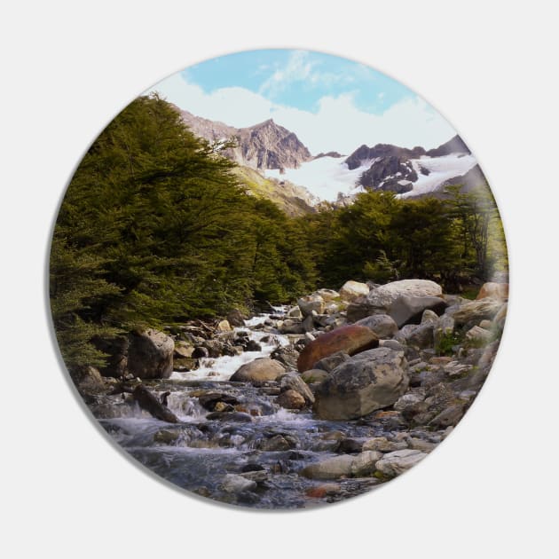 A rushing mountain stream Pin by stevepaint