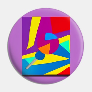 Colorful Lollipop Pin