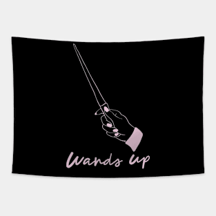 Wands Up! with Movements pink Tapestry