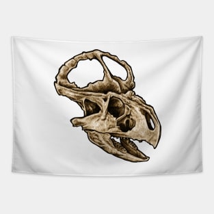 Dinosaur Skull Protoceratops Tapestry