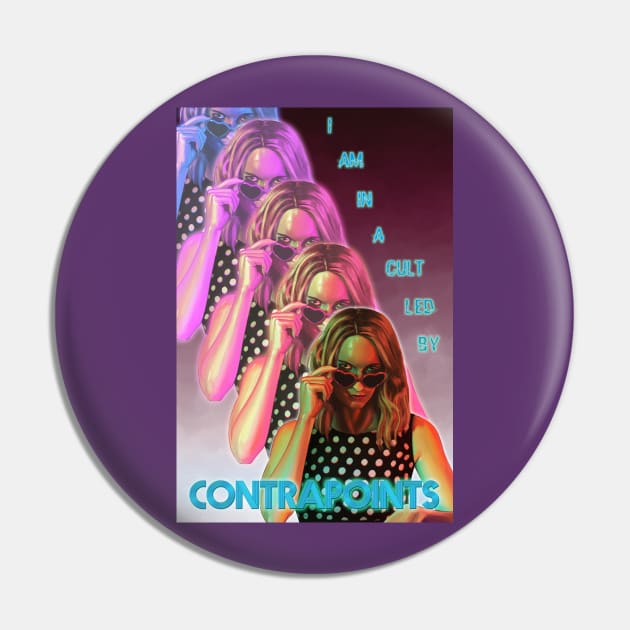 Contrapoints Cult Pin by Skutchdraws