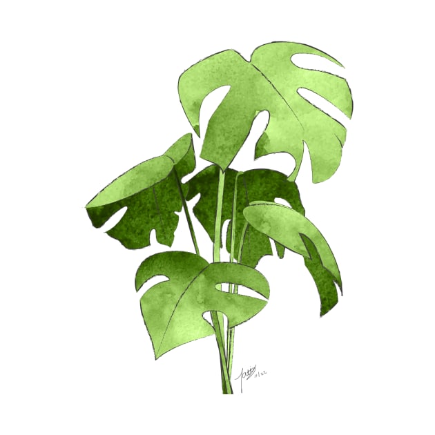 Monstera Deliciosa by ALaTati