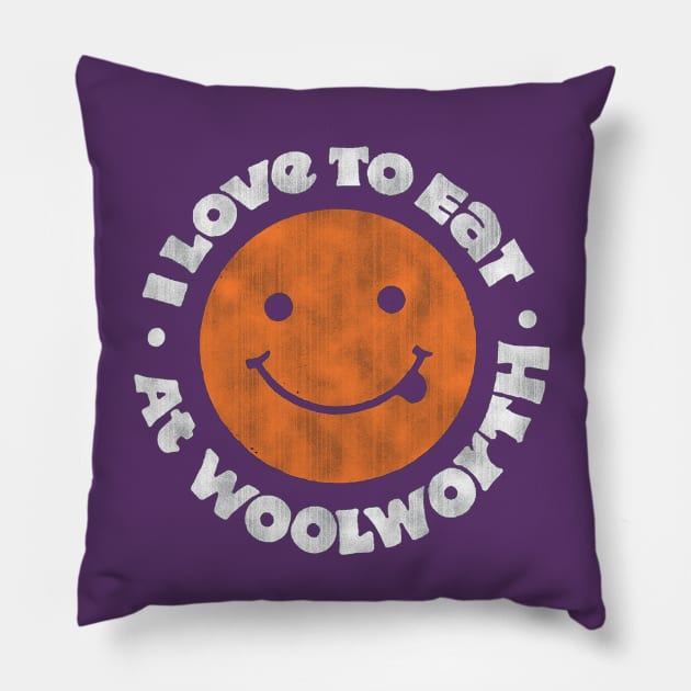 Woolworth - Distressed Pillow by Hysteria 51's Retro - RoundUp