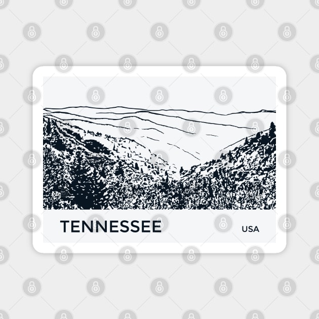 Tennessee USA Magnet by Lakeric