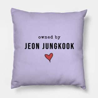 BTS jungkook  owned by Jeon Jungkook Kpop merch Pillow