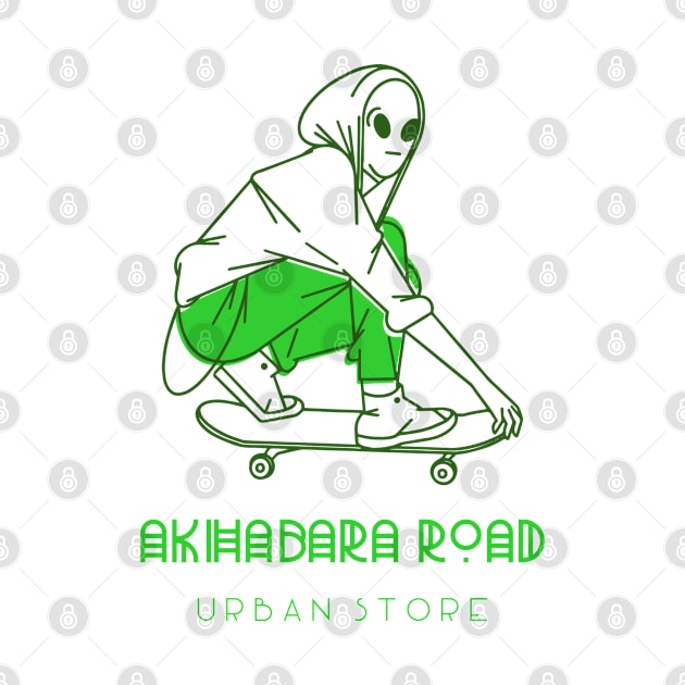 Akihabara Road by Mads' Store