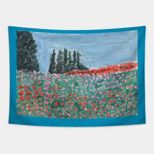 Meadow with Lots of Flowers Tapestry