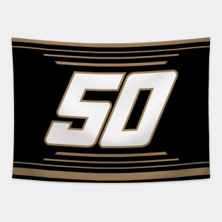 Kamui Kobayashi #50 2024 NASCAR Design Tapestry