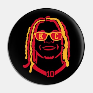 Pacheco 10, Kansas City Football Design Pin