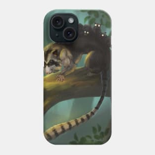 Racoon possum Phone Case