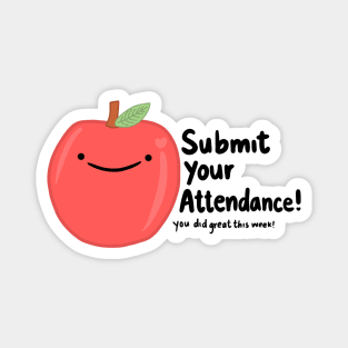 Submit your attendance! Magnet