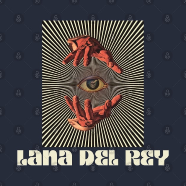 Hand Eyes Lana Del Rey by Kiho Jise